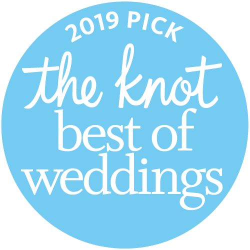 Best of the Knot 2 years in a row!