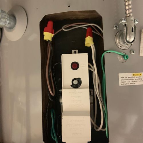 Wiring Water Heater