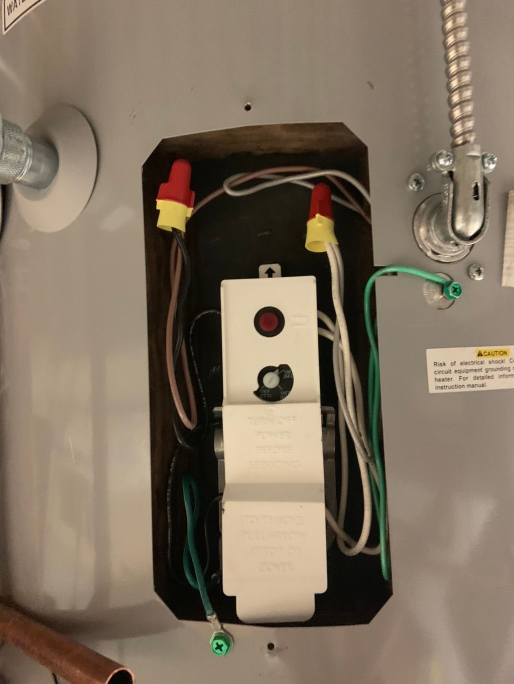 Wiring Water Heater