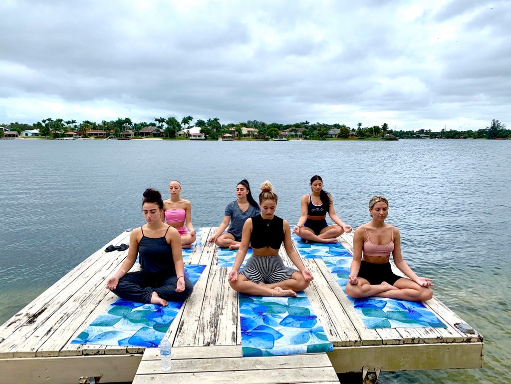 Birthday yoga 