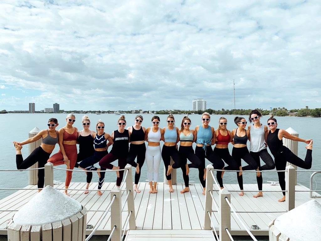 Bachelorette yoga