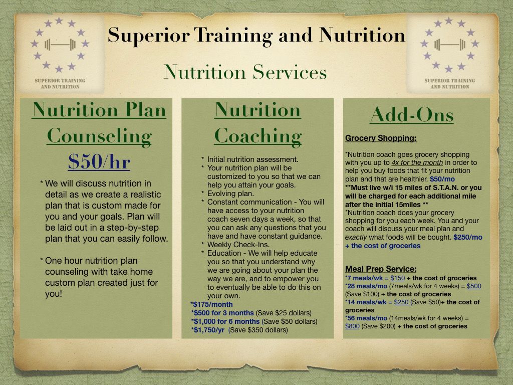 Nutrition Services 