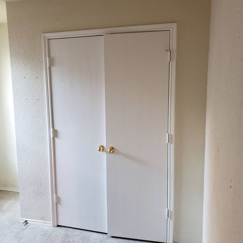 double door repaint