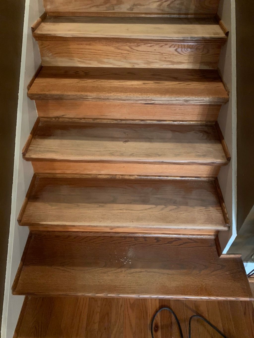 Stair tread replacement (Before)