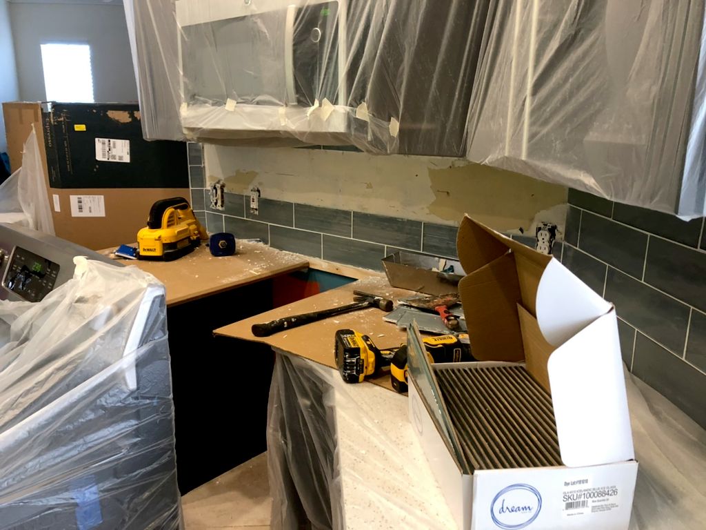 Replacing to rows of tile. 