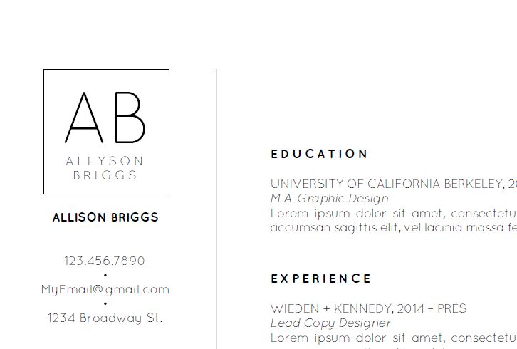 Layout Option #3