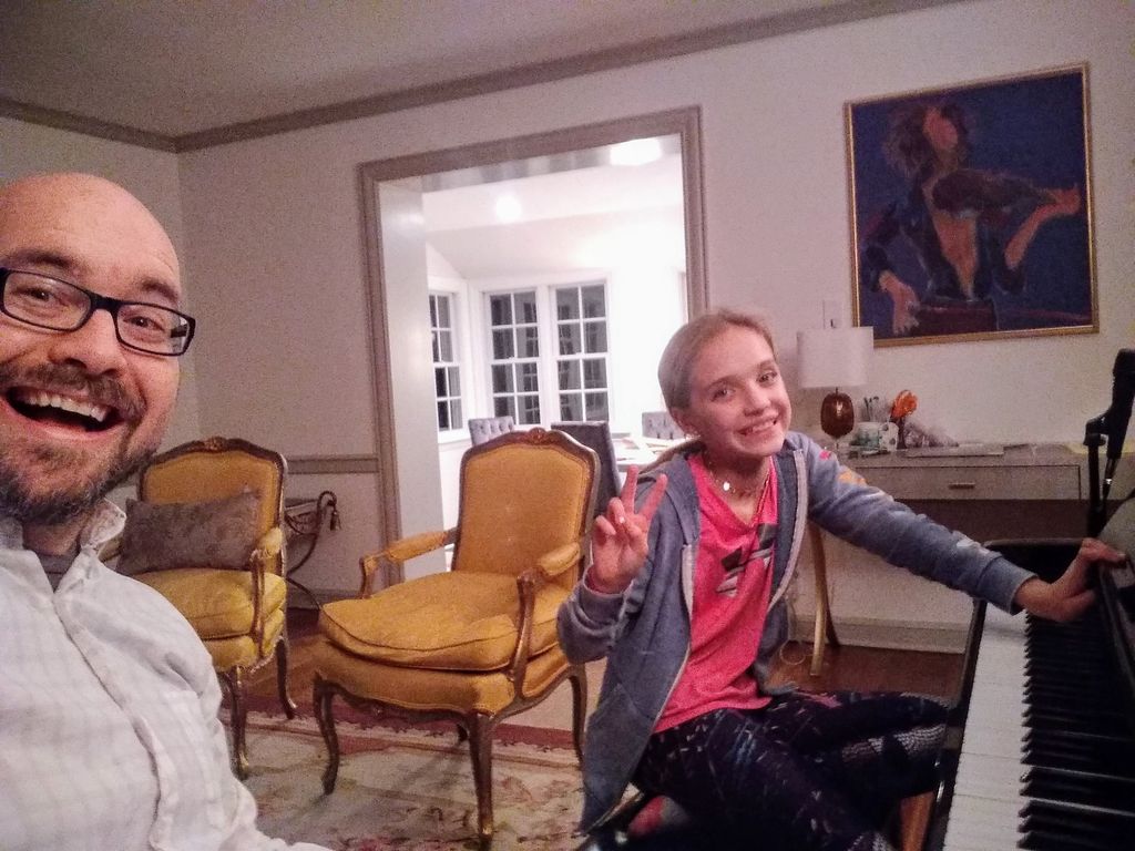 Having fun teaching!