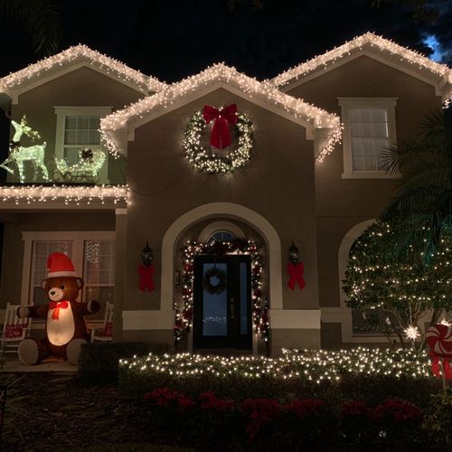 Holiday Lighting Installation and Removal