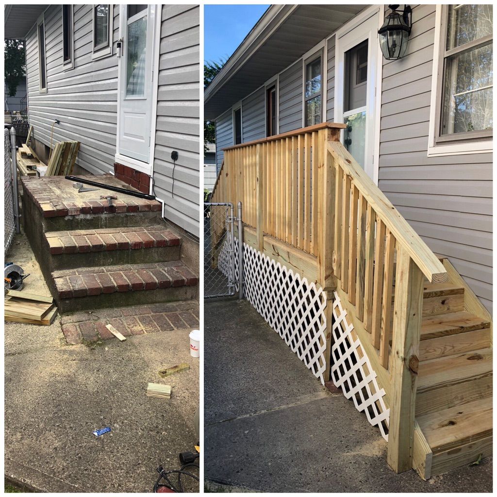 Stair/ remodel.