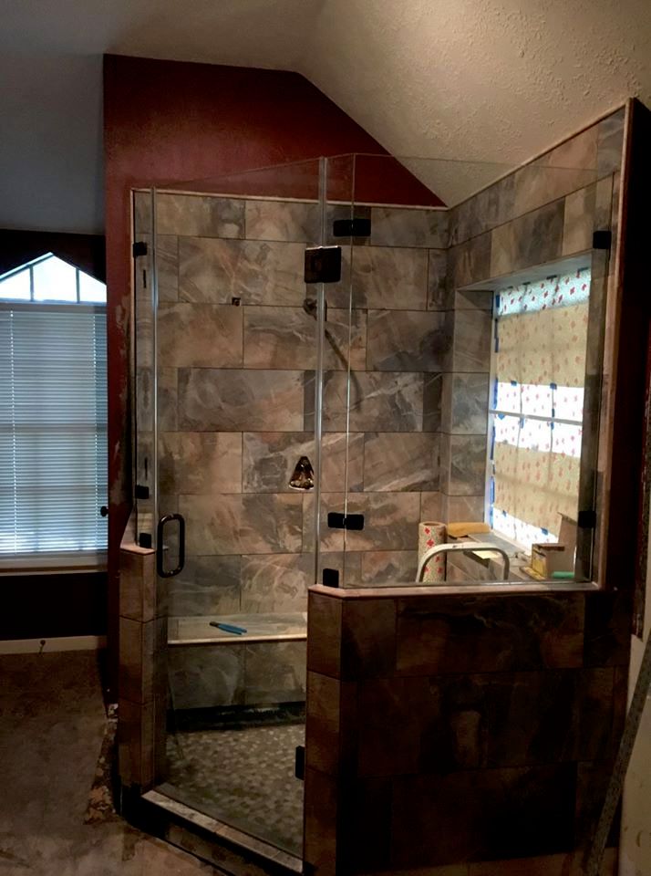 Shower Door Installation