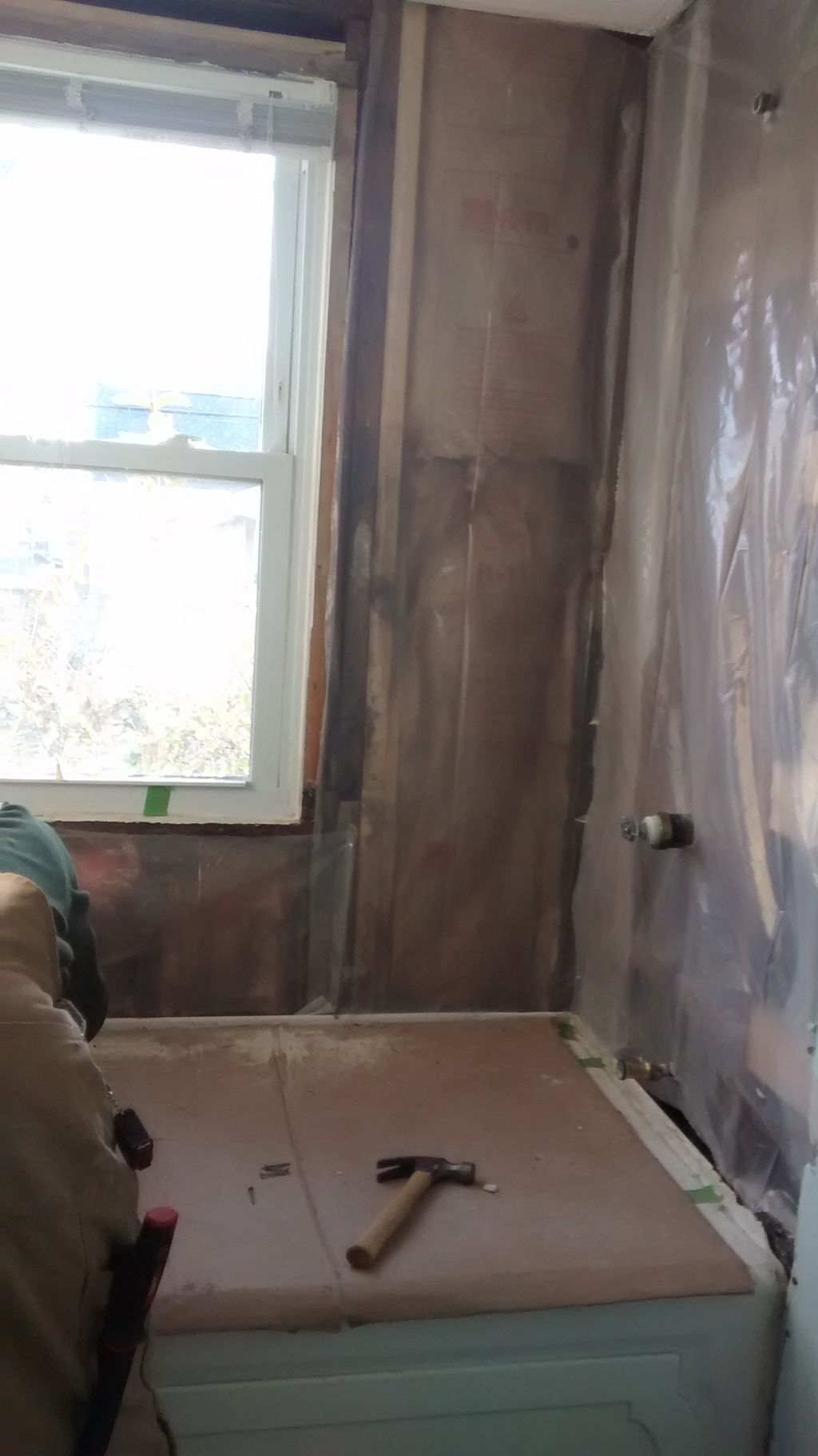 Project Huff: Vapor barrier 