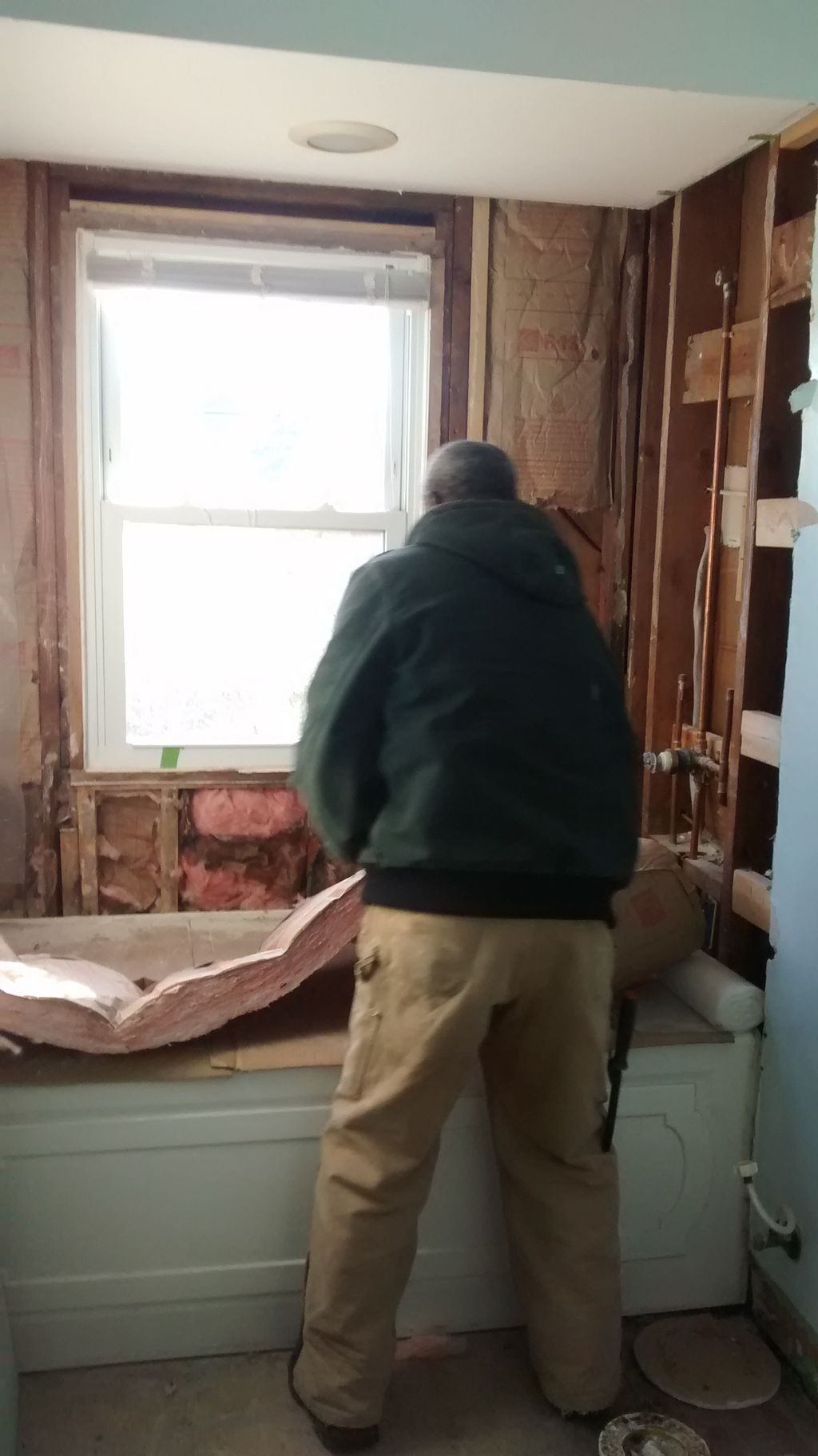 Project Huff: Insulating walls