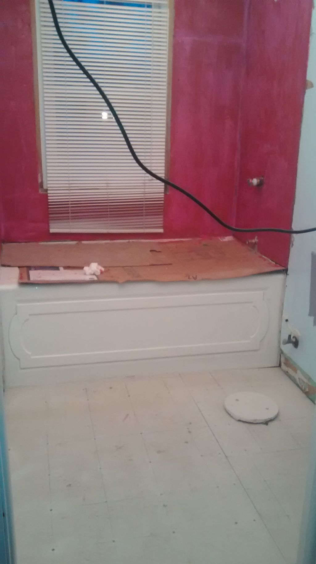 Project Huff: Water proofing applied 