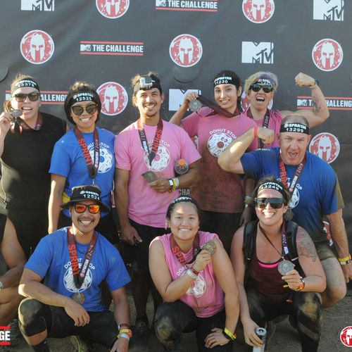 Spartan Sprint with our community