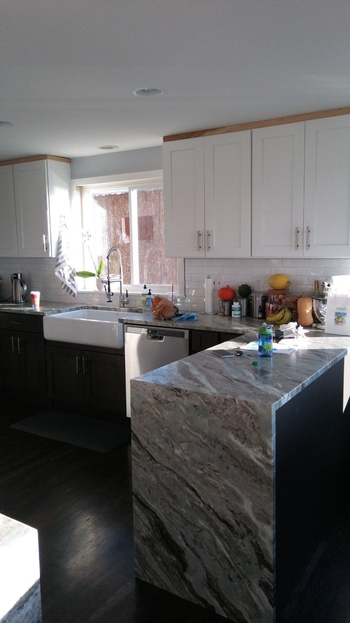 Skyline Anacortes backsplash and window trim