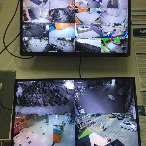 Camera Surveillance Systems monitors