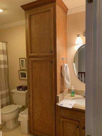 Linen cabinet and vanity to be refinished