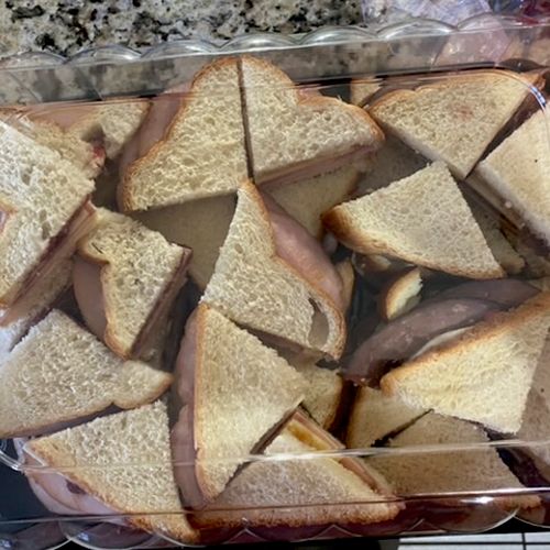 Sandwich platter 