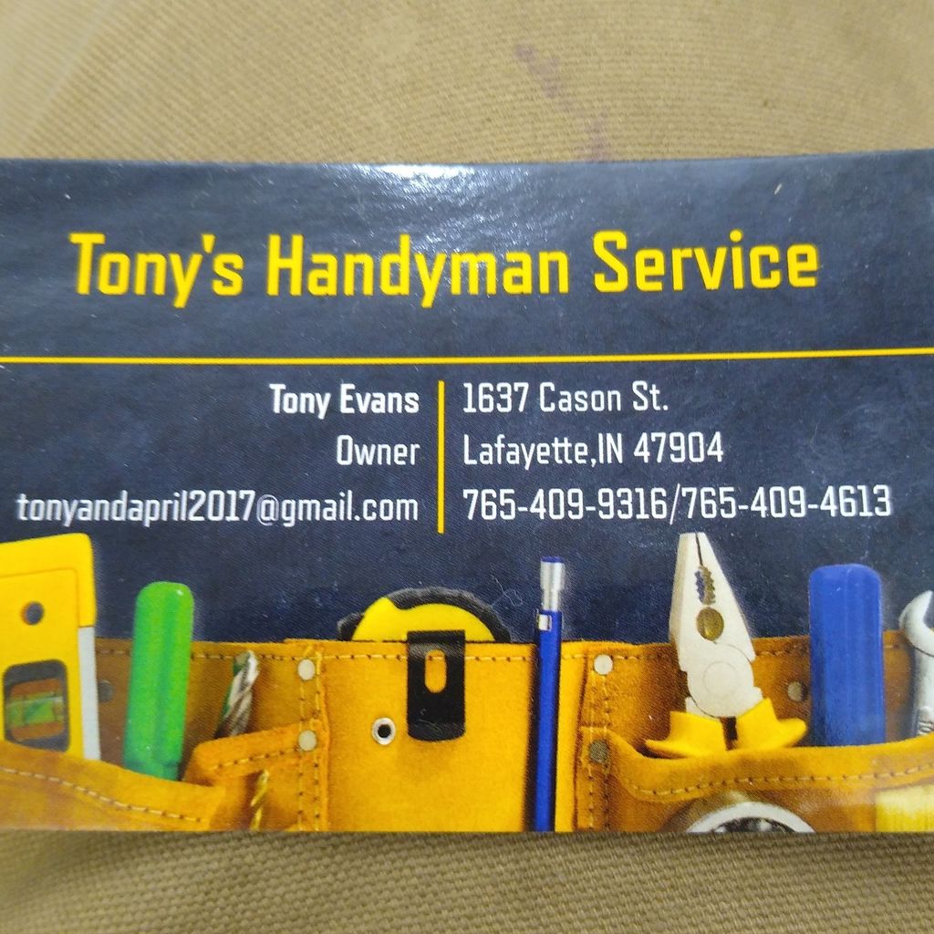 Tony's Handyman Services