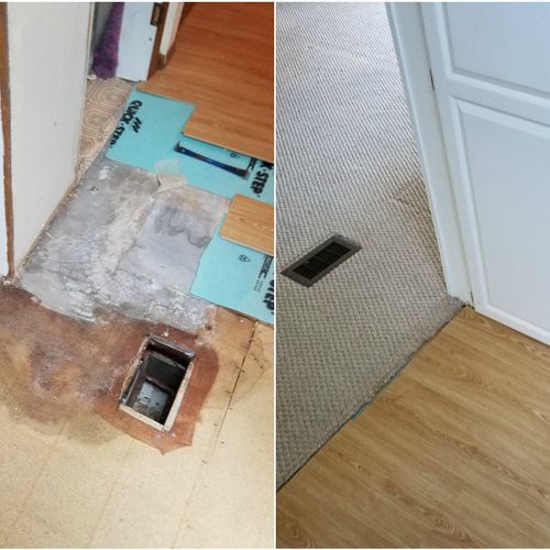 Flooring repair 