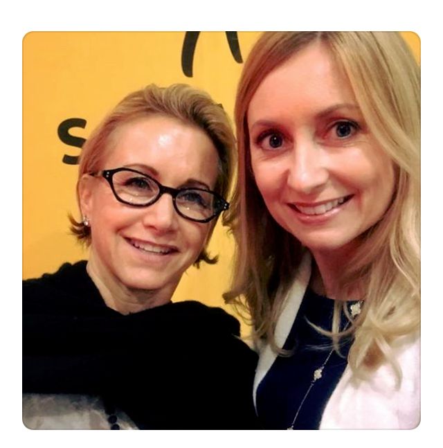 Gabrielle Carteris and me at SAG-AFTRA