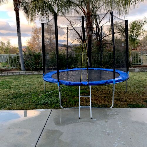 My trampoline came out perfect. My daughter fell i