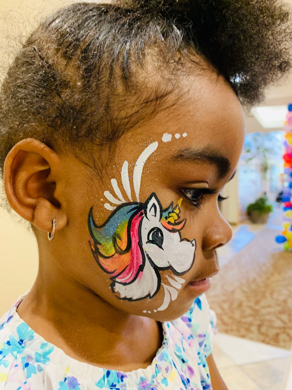 Unicorn Face Paint