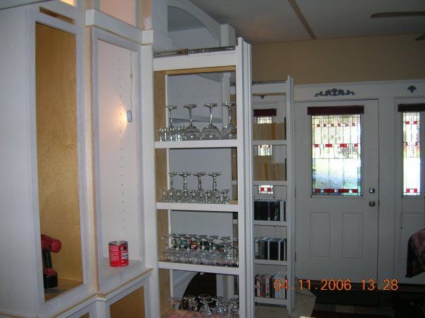 Custom built entertainment center 