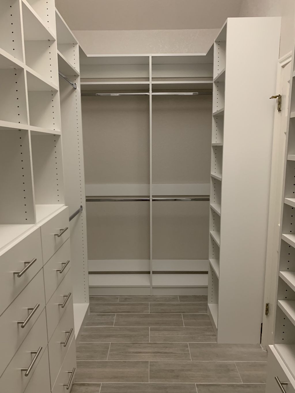 Closet and Shelving System Installation