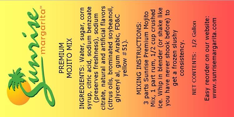 Beverage Business Plan & Product Label
