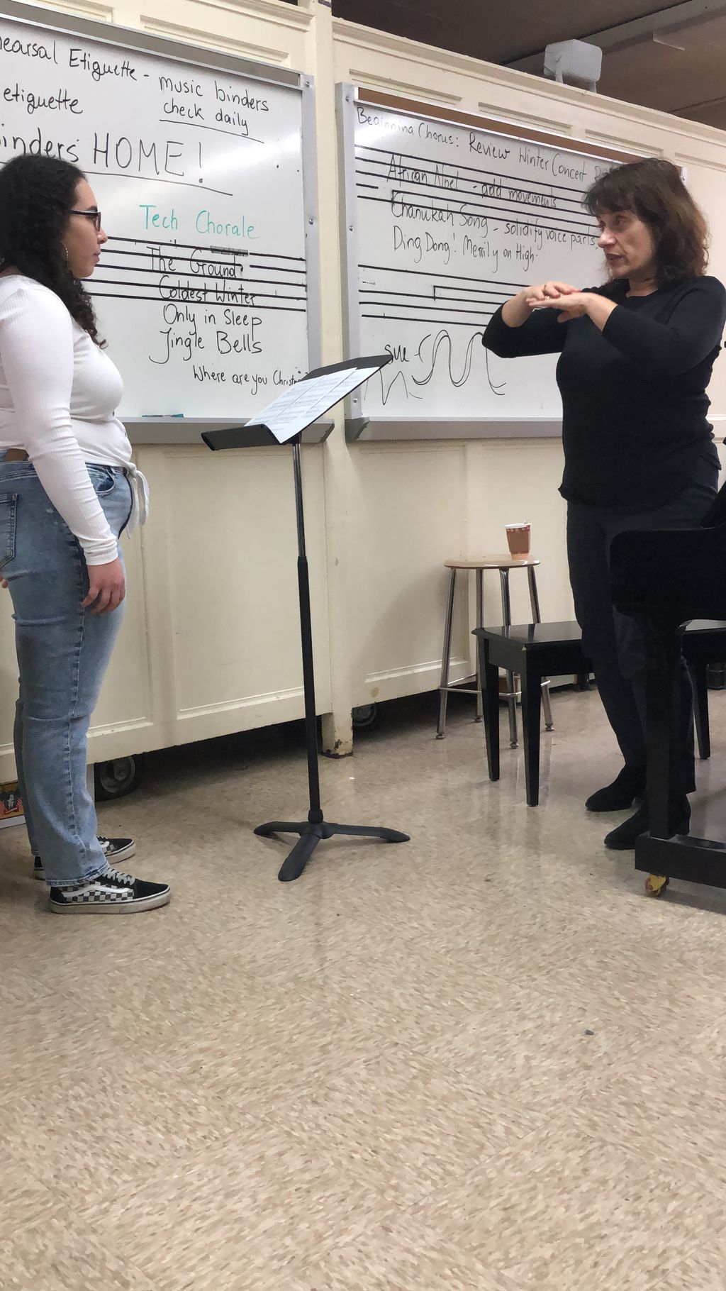 Teaching Suzanna breathing