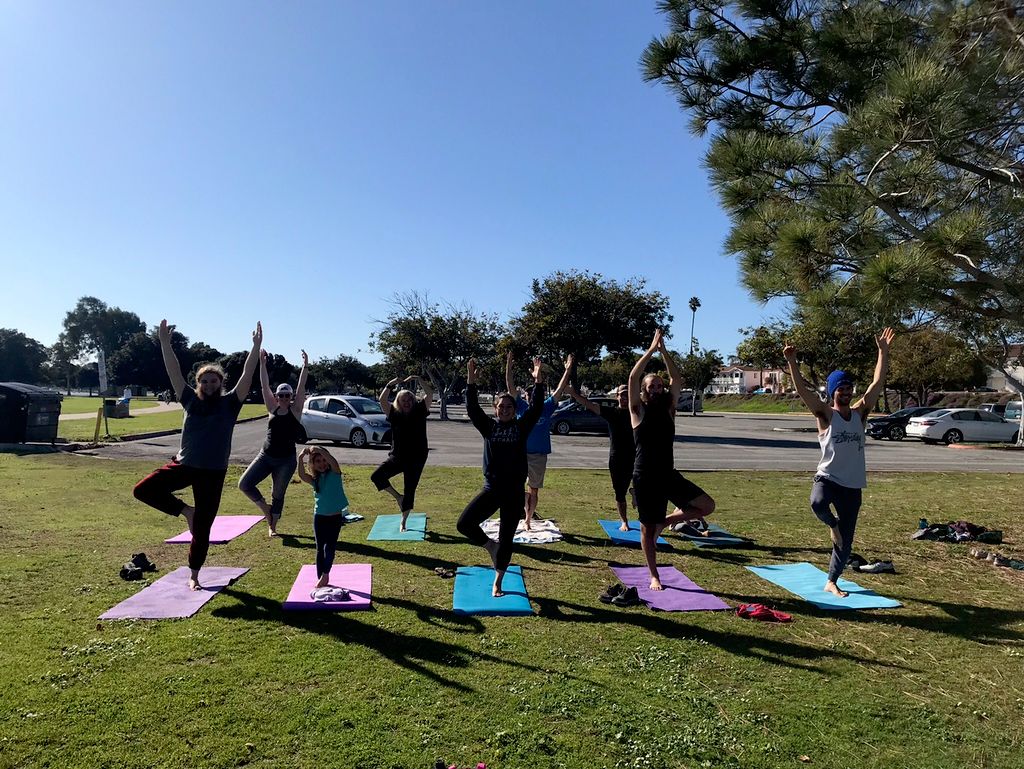 Outdoor Family Yoga 