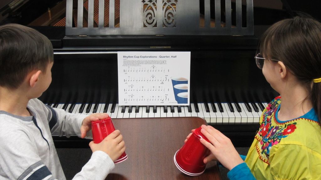 Working on Rhythm with Rhythm Cup Explorations™