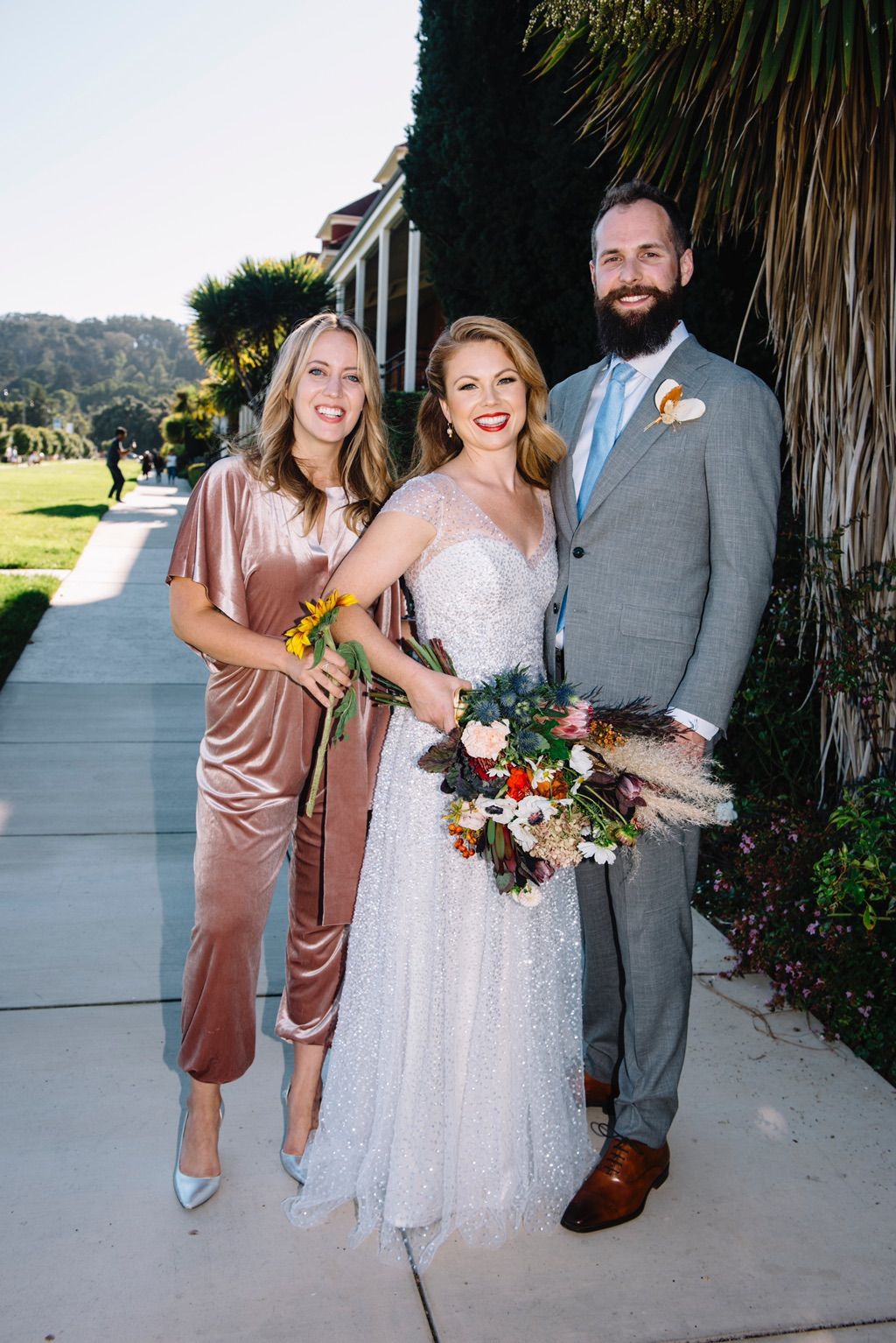 Claire and Pete in the Presidio 🌴 💕 