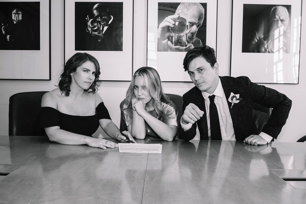 The signing of the marriage certificate is serious