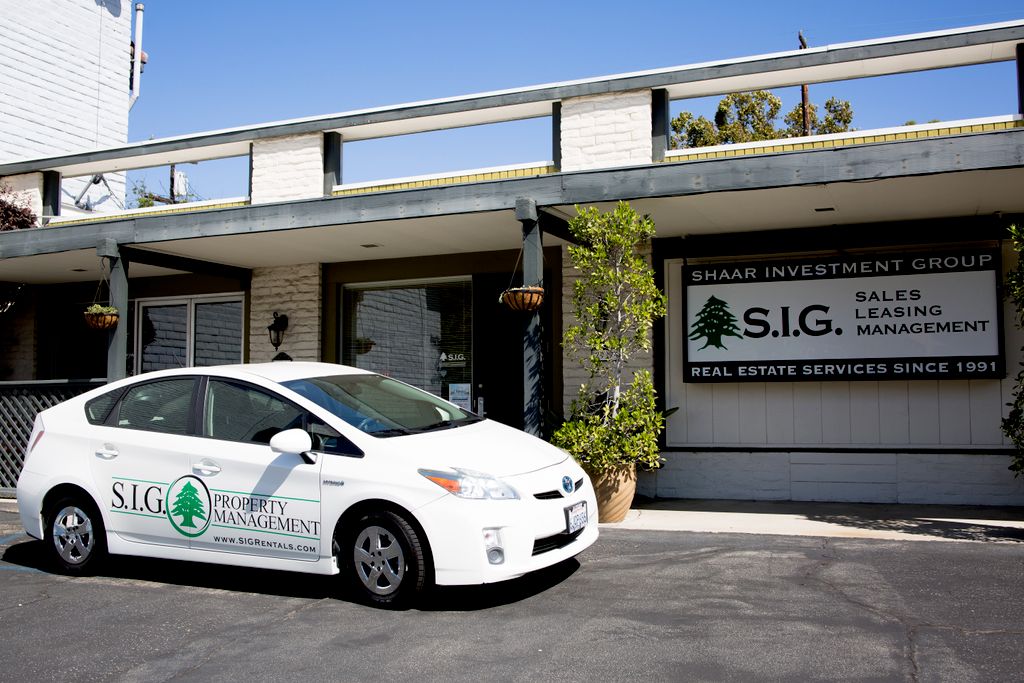 Our Office and Prius in La Crescenta