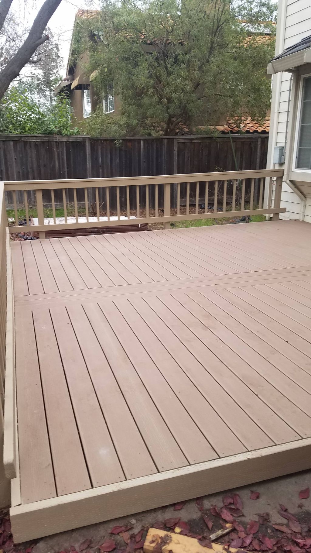 Antioch deck rework after