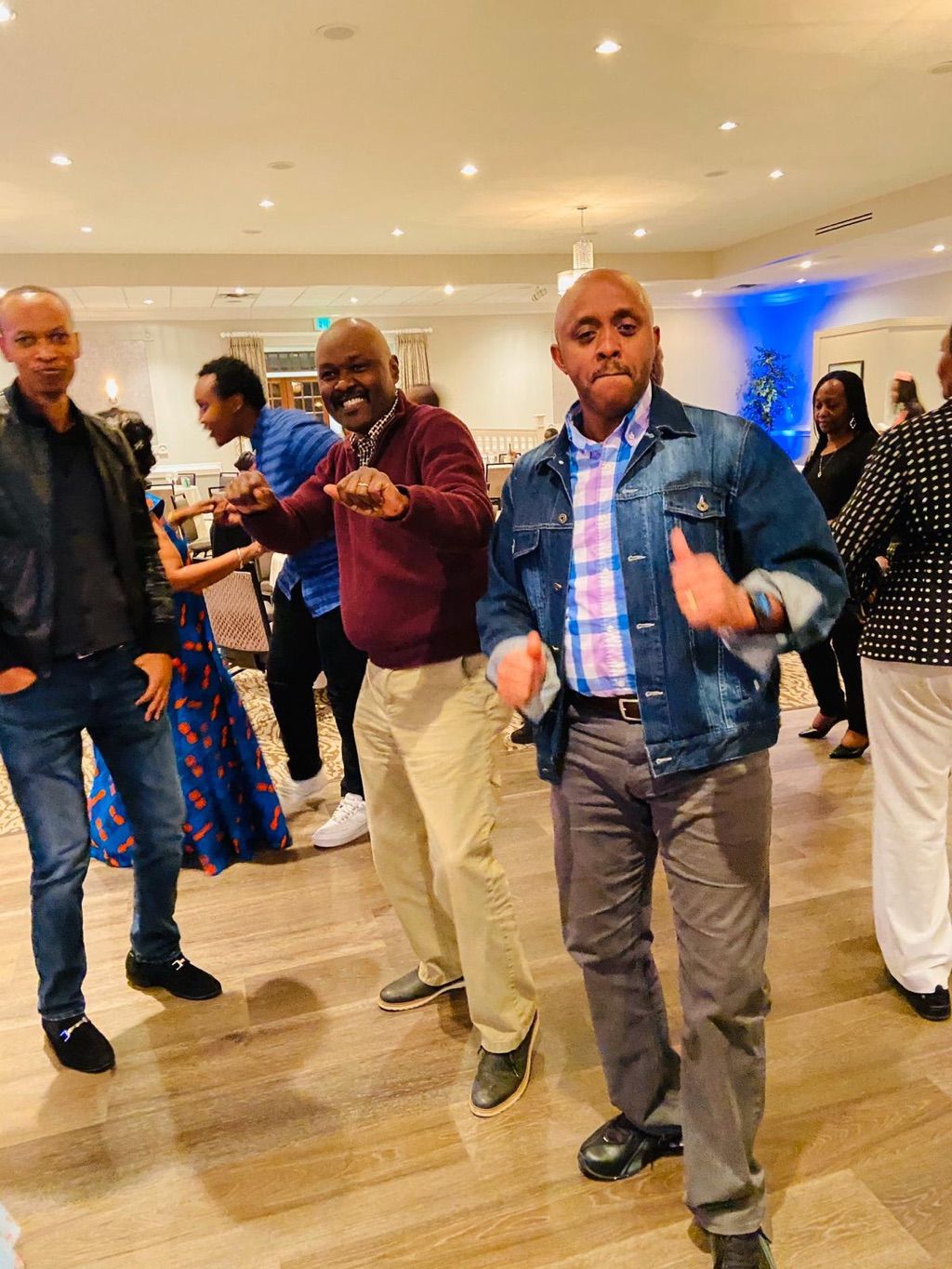 A surprise graduation party for Patrick in Philade
