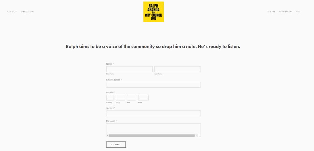 Short-form Web Copy for website