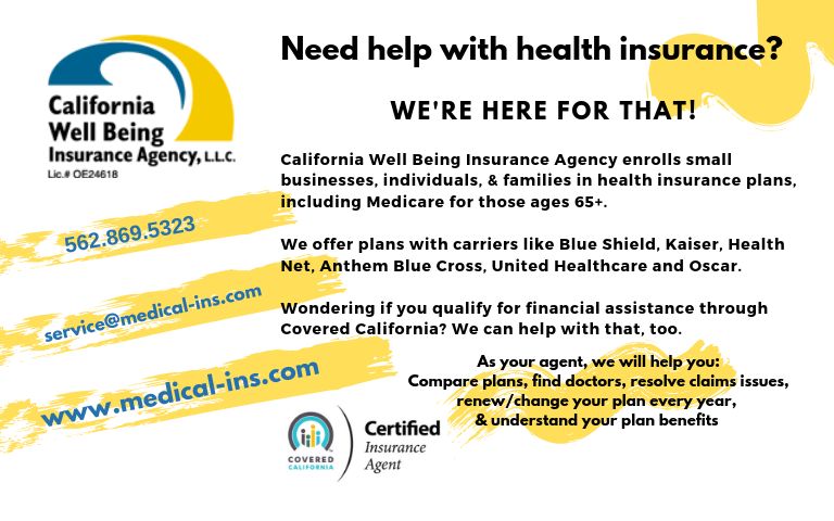 Insurance agency advertisement for local business 