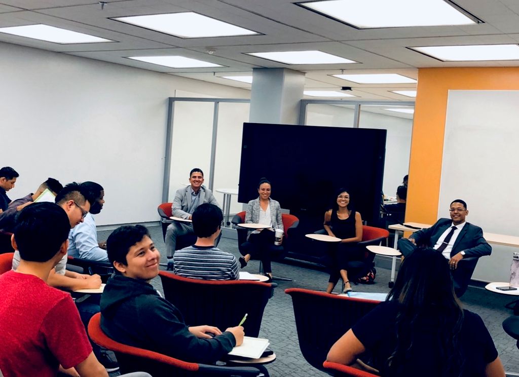 Panel Discussion with the Engineering Students at 