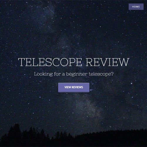 Telescope Review website