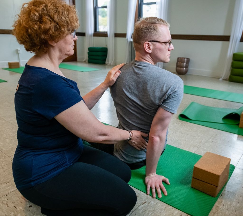 One on One with Chris in Seated Twist