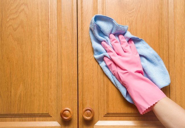 Cabinet cleaning 