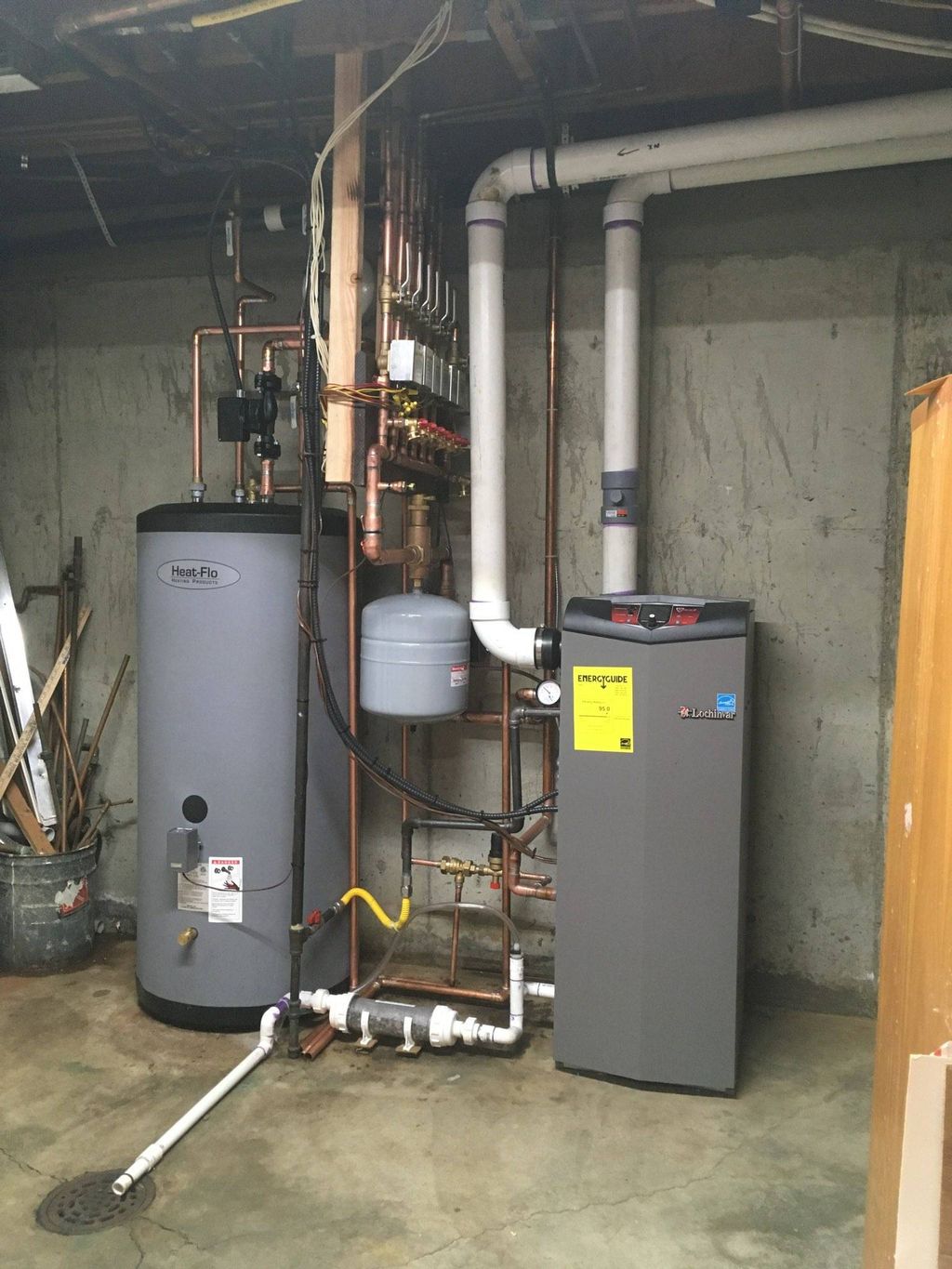 High Efficiency Lochinvar Brand Boiler System inst