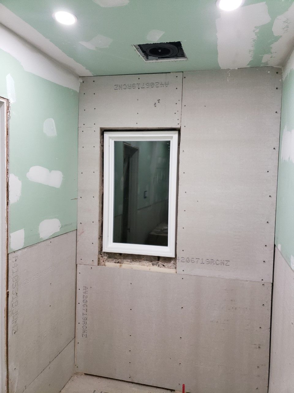 New Window, Wall Prep