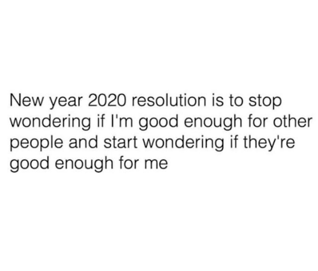 Let’s make 2020 the year we see ourself as more th