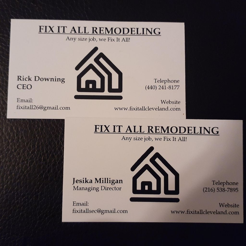 Fix it All remodeling