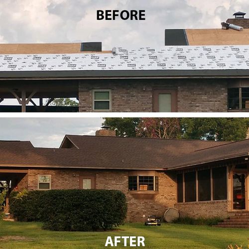 Roof Replacement GAF Shingles