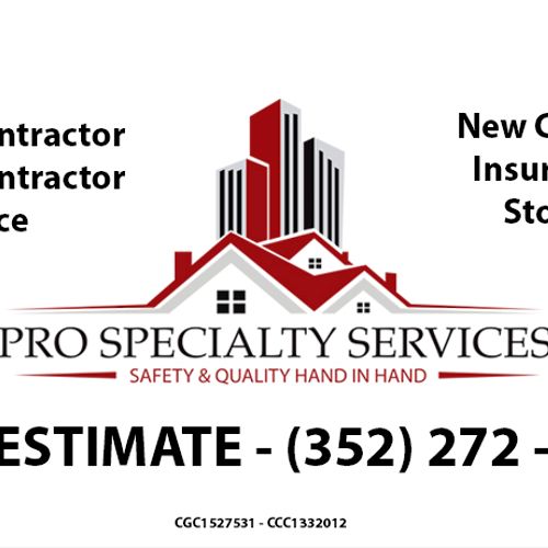 Pro Specialty Services - Free Estimates!